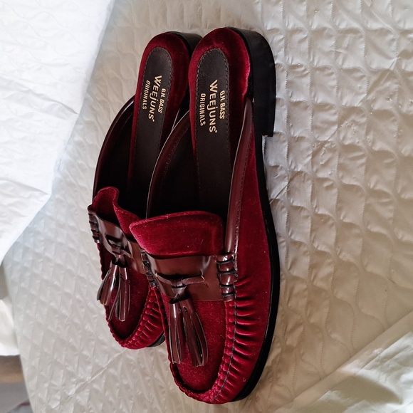 Willow Mule Velvet Loafers Size 7 M - Picture 4 of 6